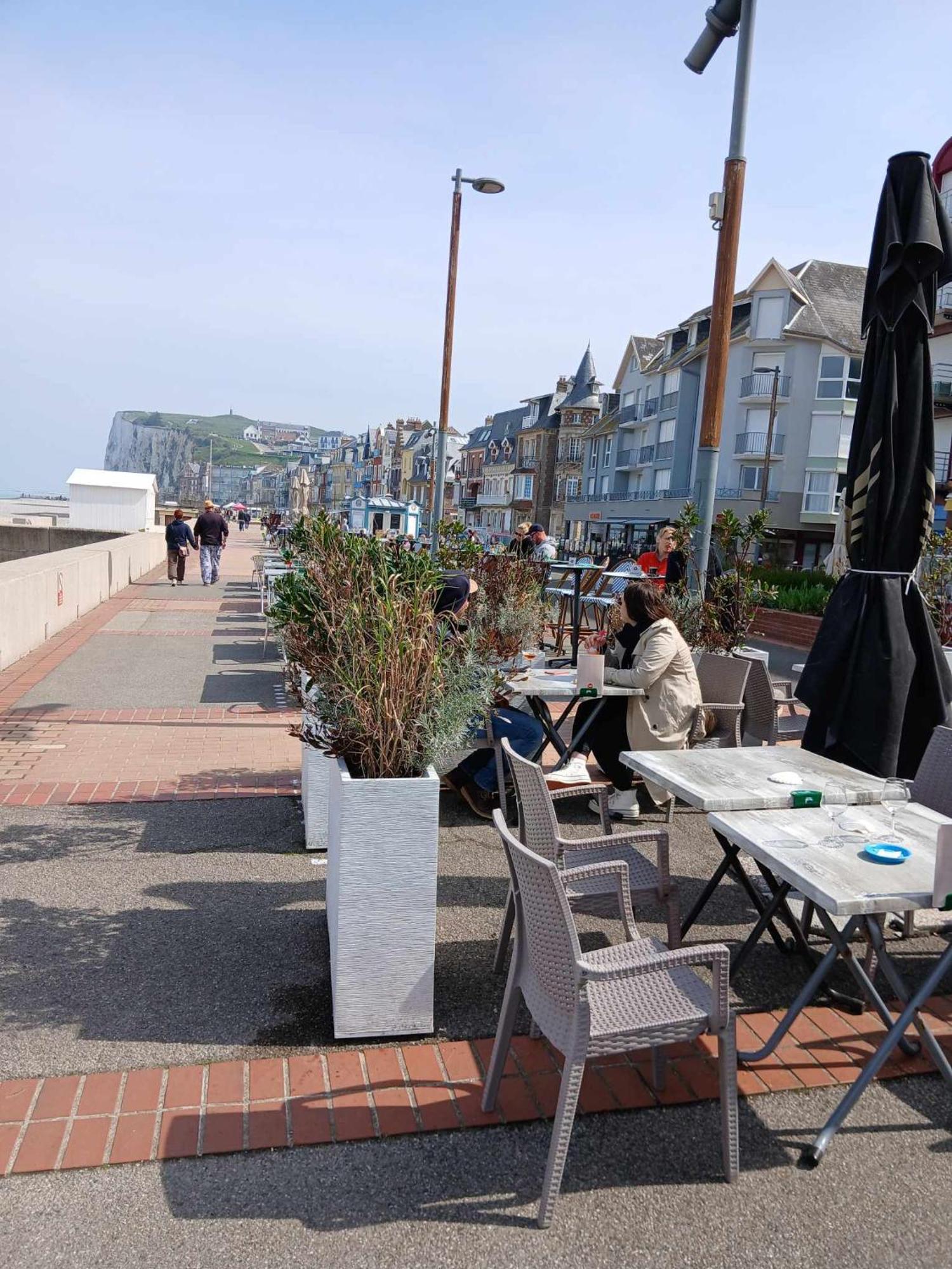 Face à la mer Corinne Mers-les-Bains Exterior foto